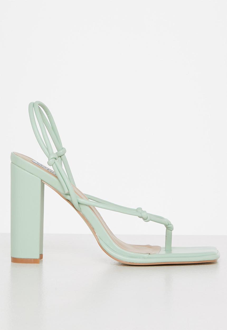 Madison® - Aleah slingback block heel - aqua