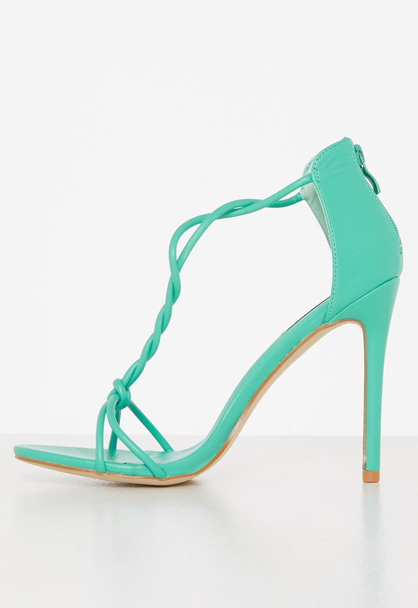 Madison® - Bella barely there stiletto heel - aqua