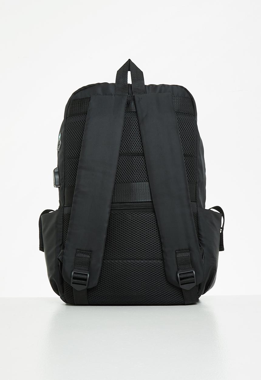 Rebel Republic - USB backpack - black
