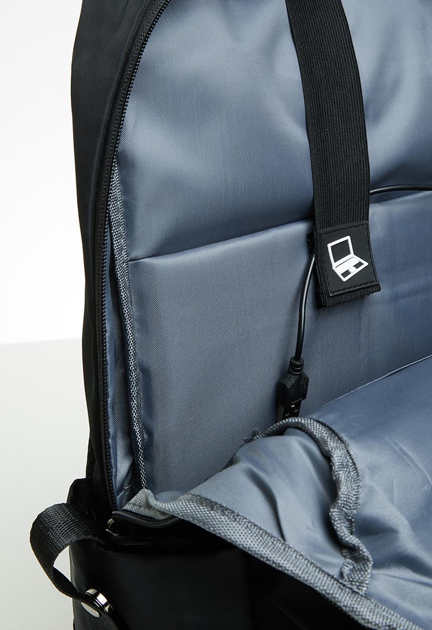Rebel Republic - USB backpack - black