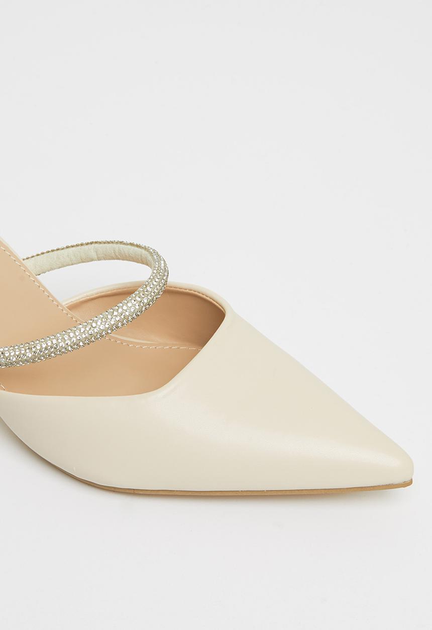 MILLA - Claudine closed toe mule - neutral