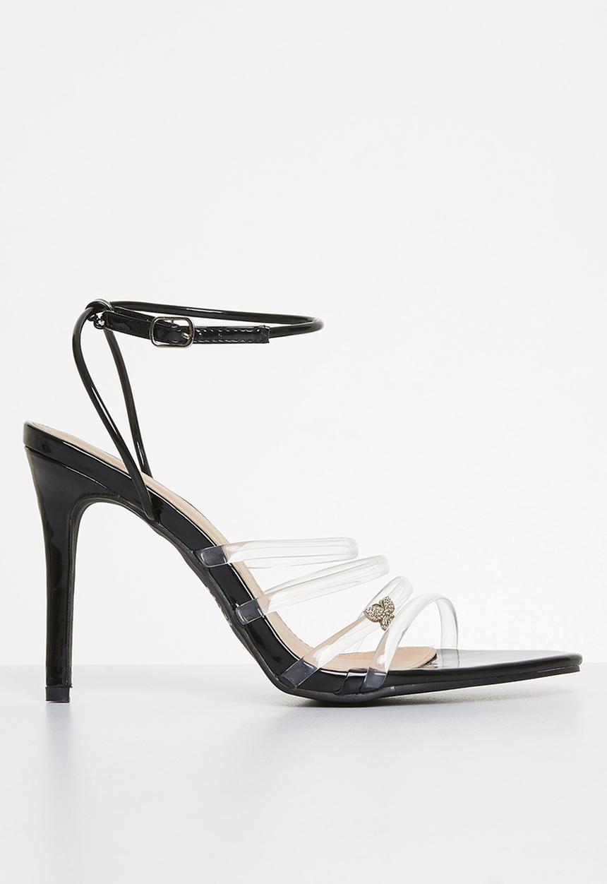 MILLA - Butterfly stiletto heel - black