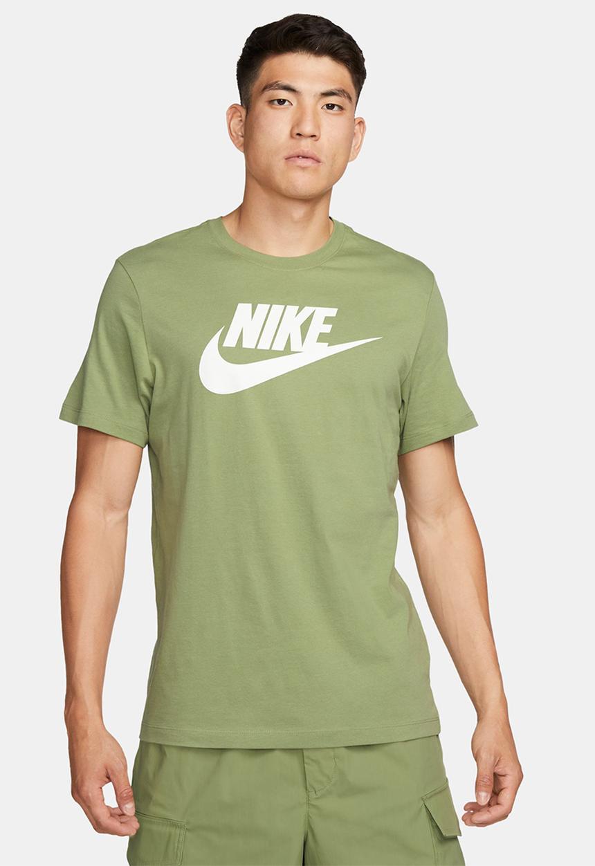Nike - M nsw tee icon futura - alligator & white