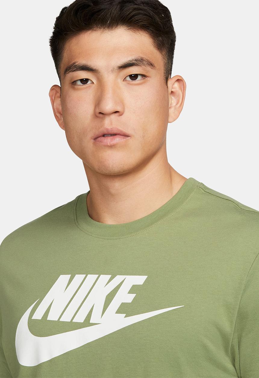 Nike - M nsw tee icon futura - alligator & white