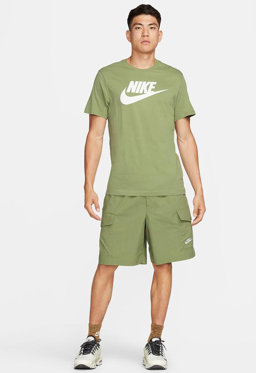 Nike - M nsw tee icon futura - alligator & white
