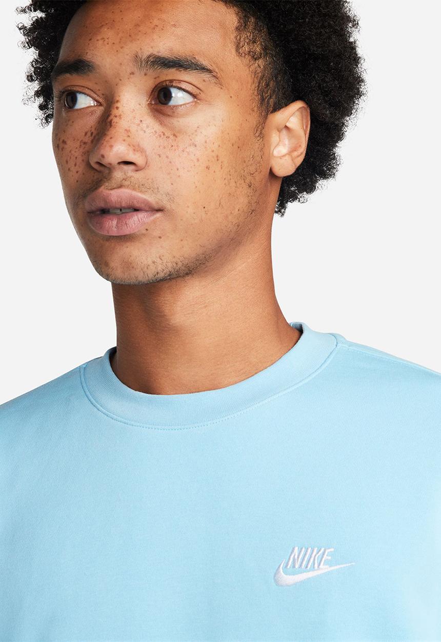 Nike - NSW Club Crew Neck Sweatshirt - blue chill & white