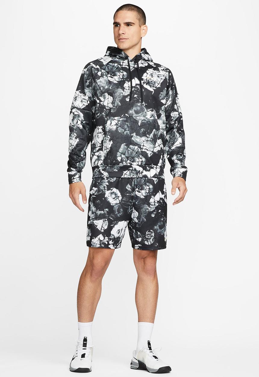 Nike - Therma-FIT Pullover Fitness Hoodie- black & coconut milk