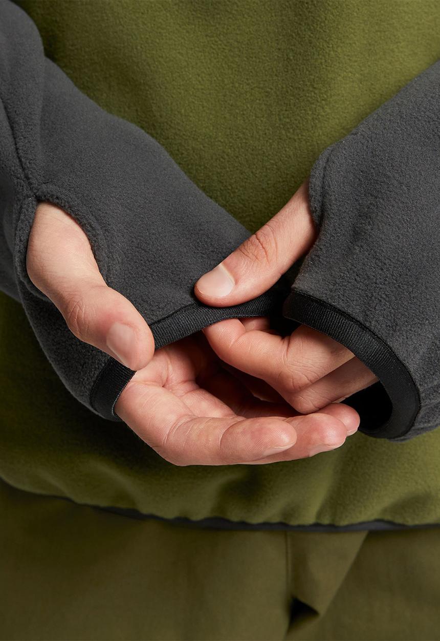 Nike - NSW Therma-FIT Sports Utility Fleece Crew  - rough green