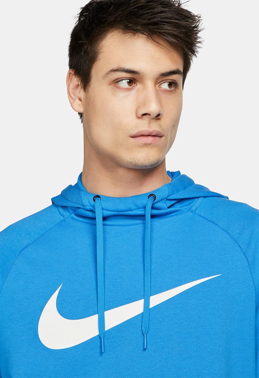Nike - Dri-FIT Men Hoodie - lt photo blue/white