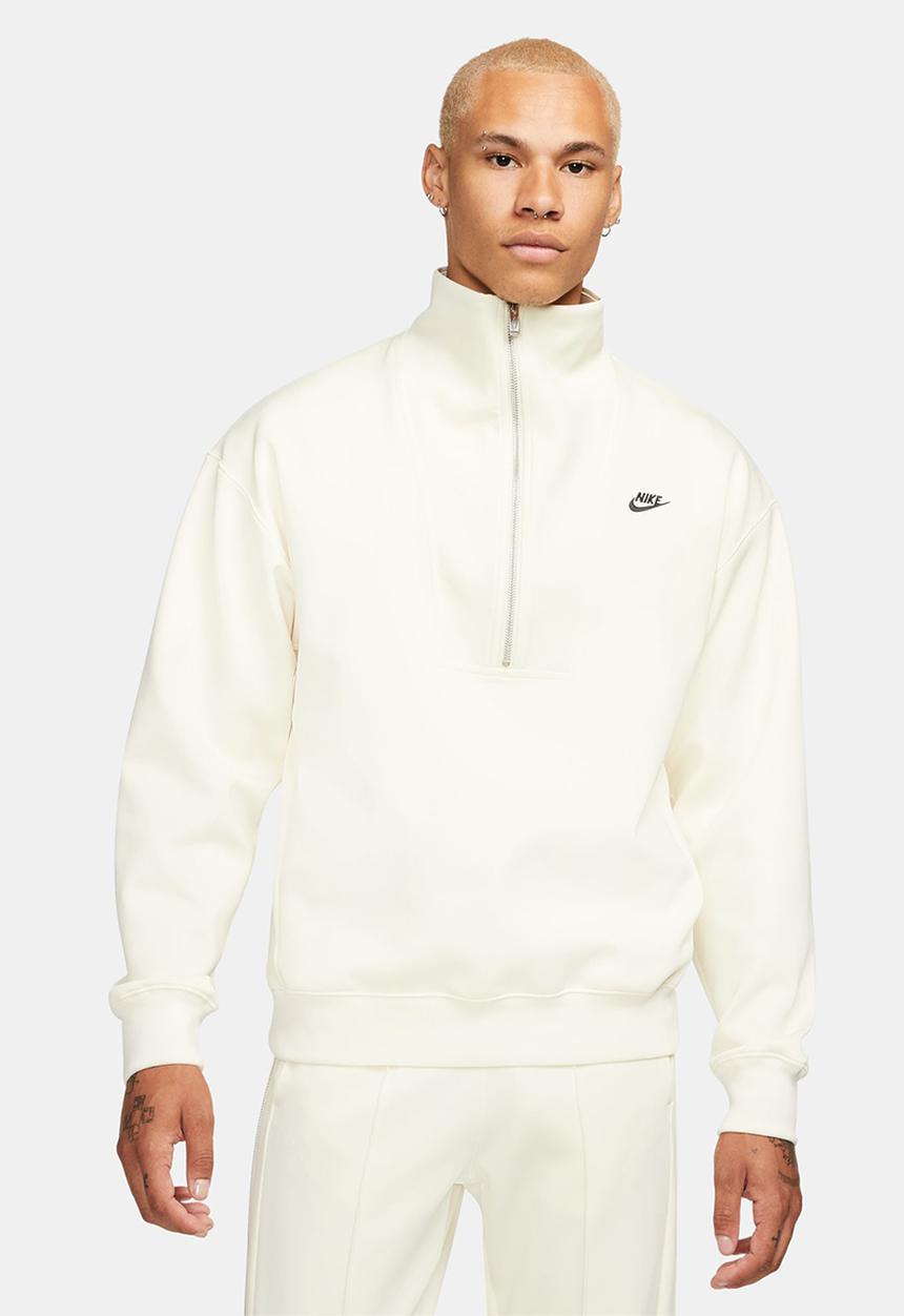 Nike - NSW Circa  1/2-Zip Top - coconut milk & off noir