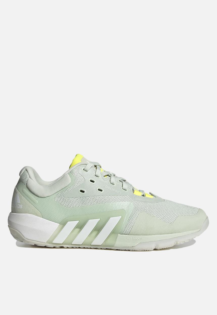 adidas Performance - Dropset trainer w - linen green/ftwr white/beam yellow