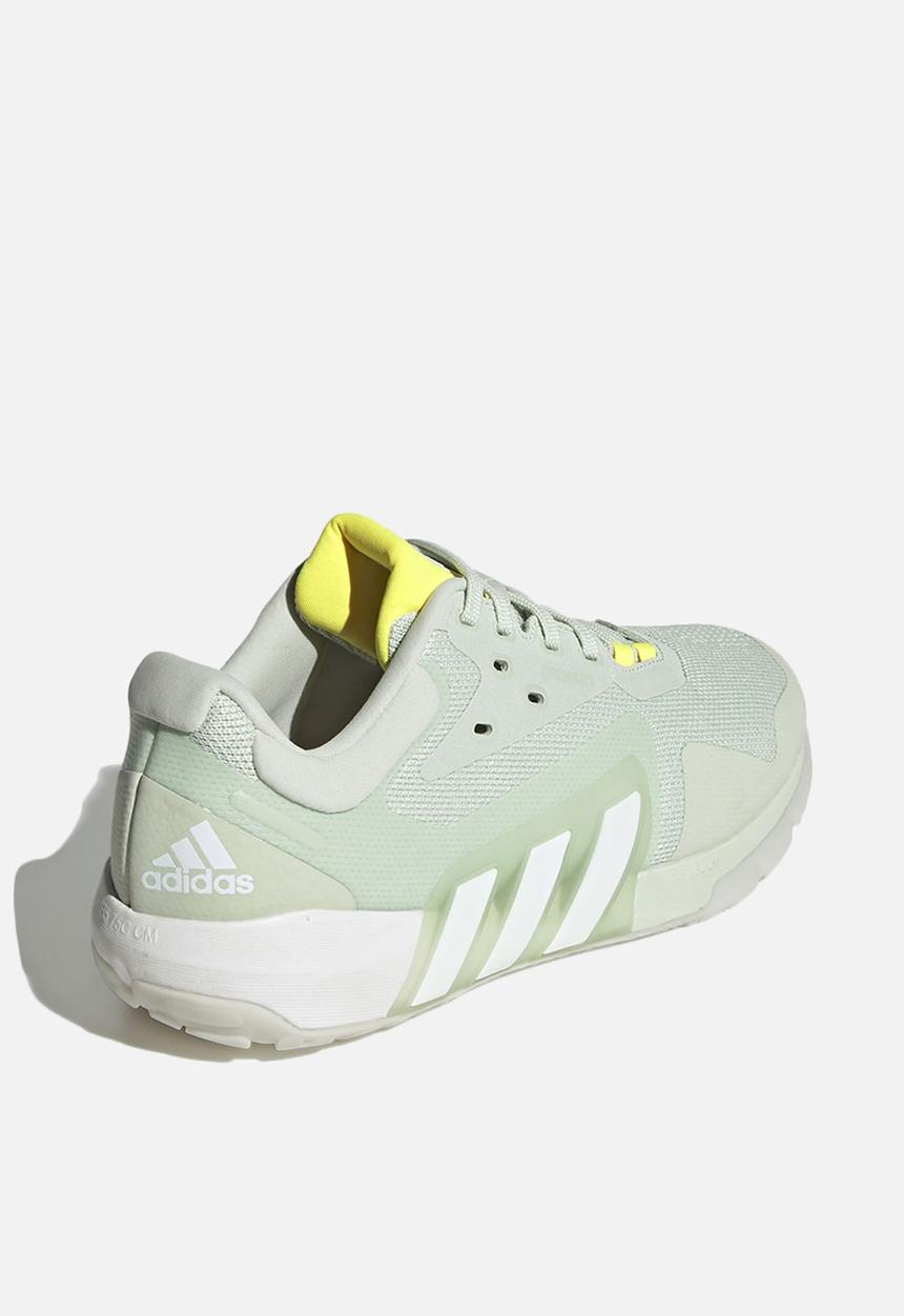 adidas Performance - Dropset trainer w - linen green/ftwr white/beam yellow
