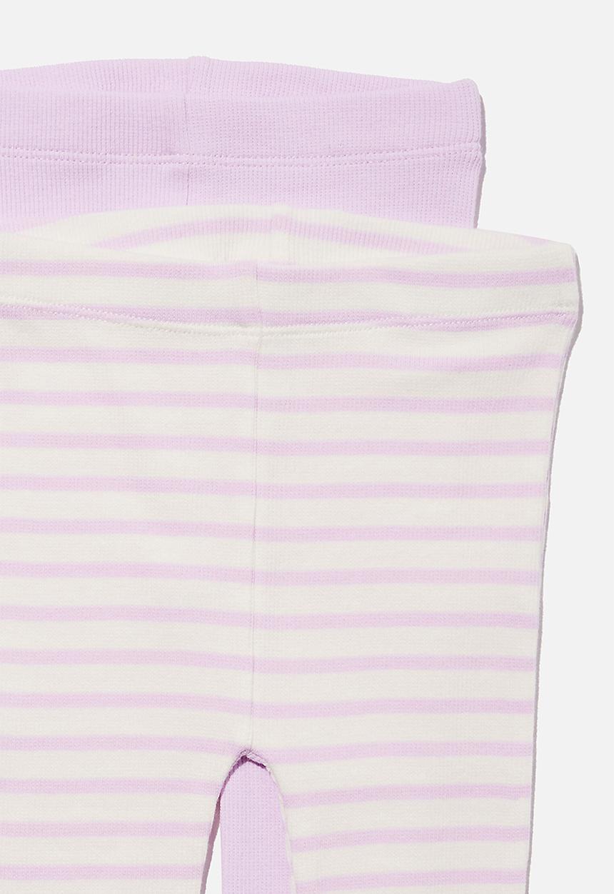 Cotton On - 2 pack essentials skinny legging - pale violet