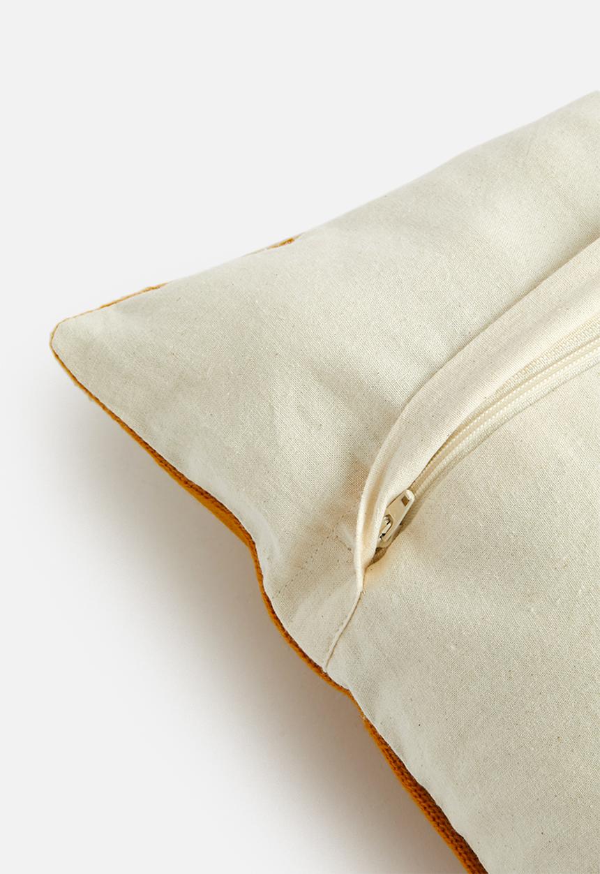 Sixth Floor - Block embroidered cushion cover - multi