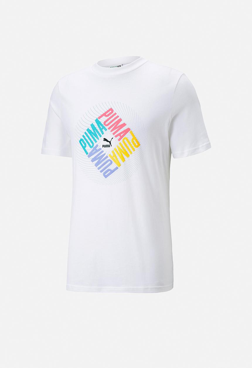 PUMA - Swxp graphic tee m puma - white