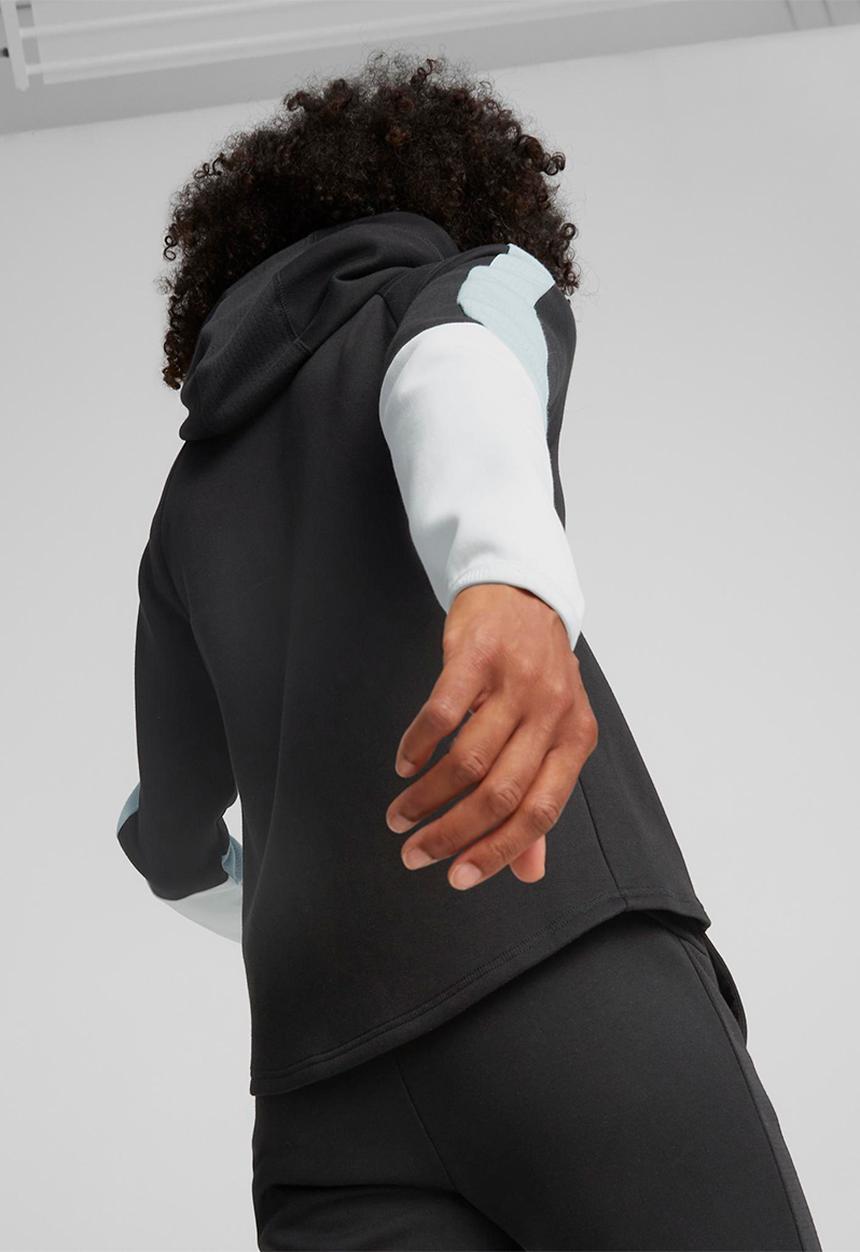 PUMA - Evostripe full-zip hoodie - puma black