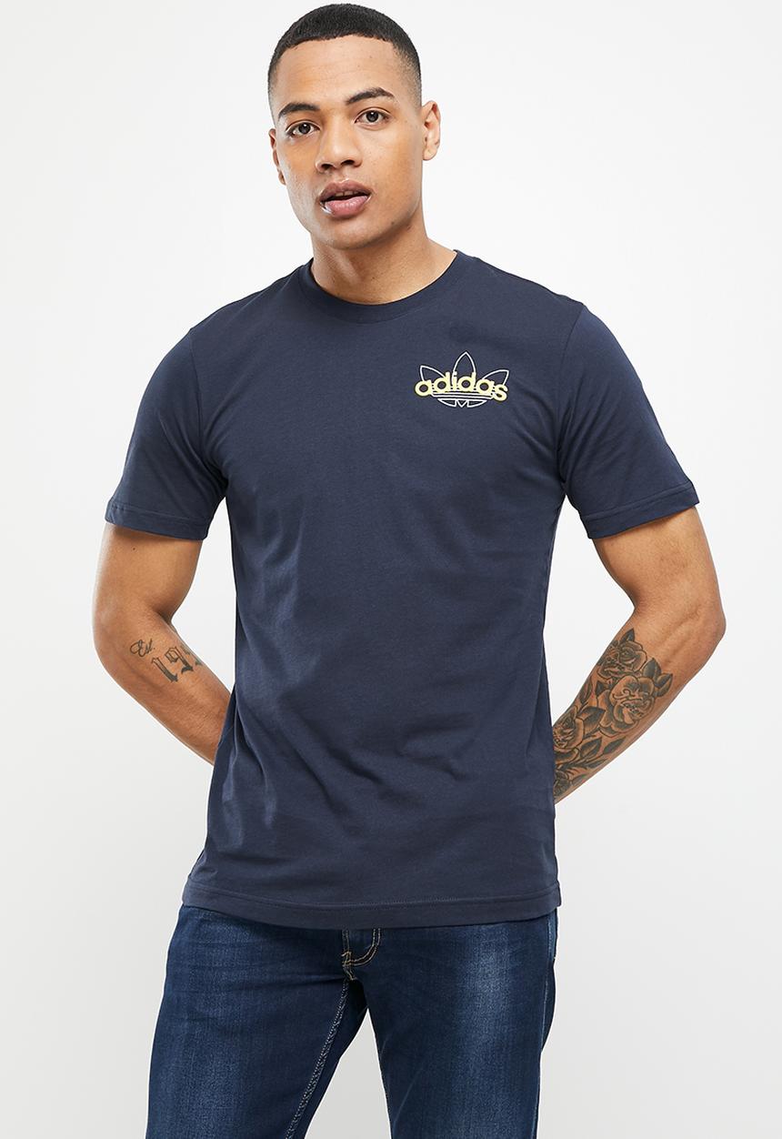 adidas Originals - Originals athletic club tee -  legend ink