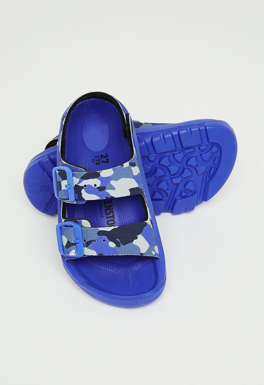 Birkenstock - Mogami kids cork camo synthetic - cork camo ultra blue
