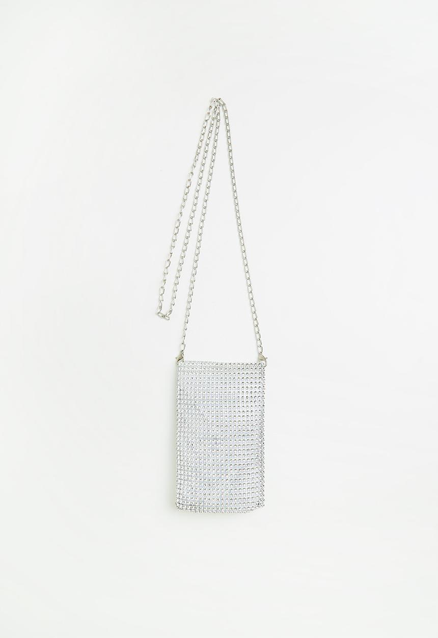 dailyfriday - Pouch evening bag - silver