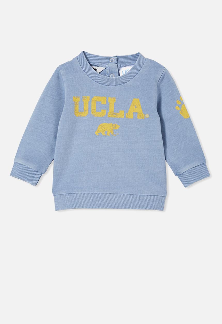 Cotton On - Spencer sweater lcn - lcn ucl dusty blue/ucla bear
