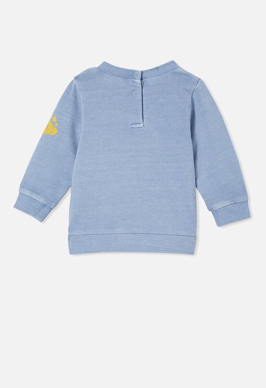Cotton On - Spencer sweater lcn - lcn ucl dusty blue/ucla bear