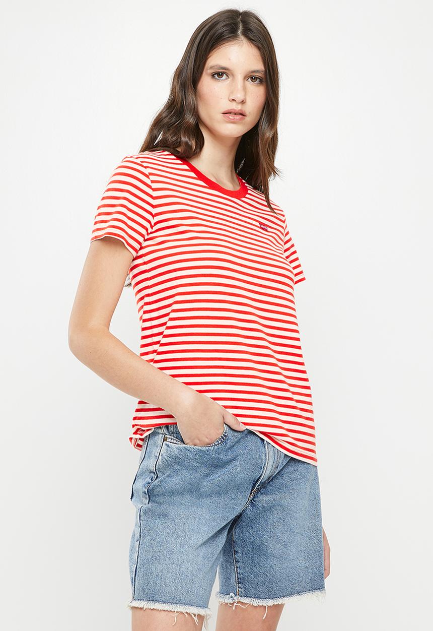 Levi’s® - Perfect tee - white & orange