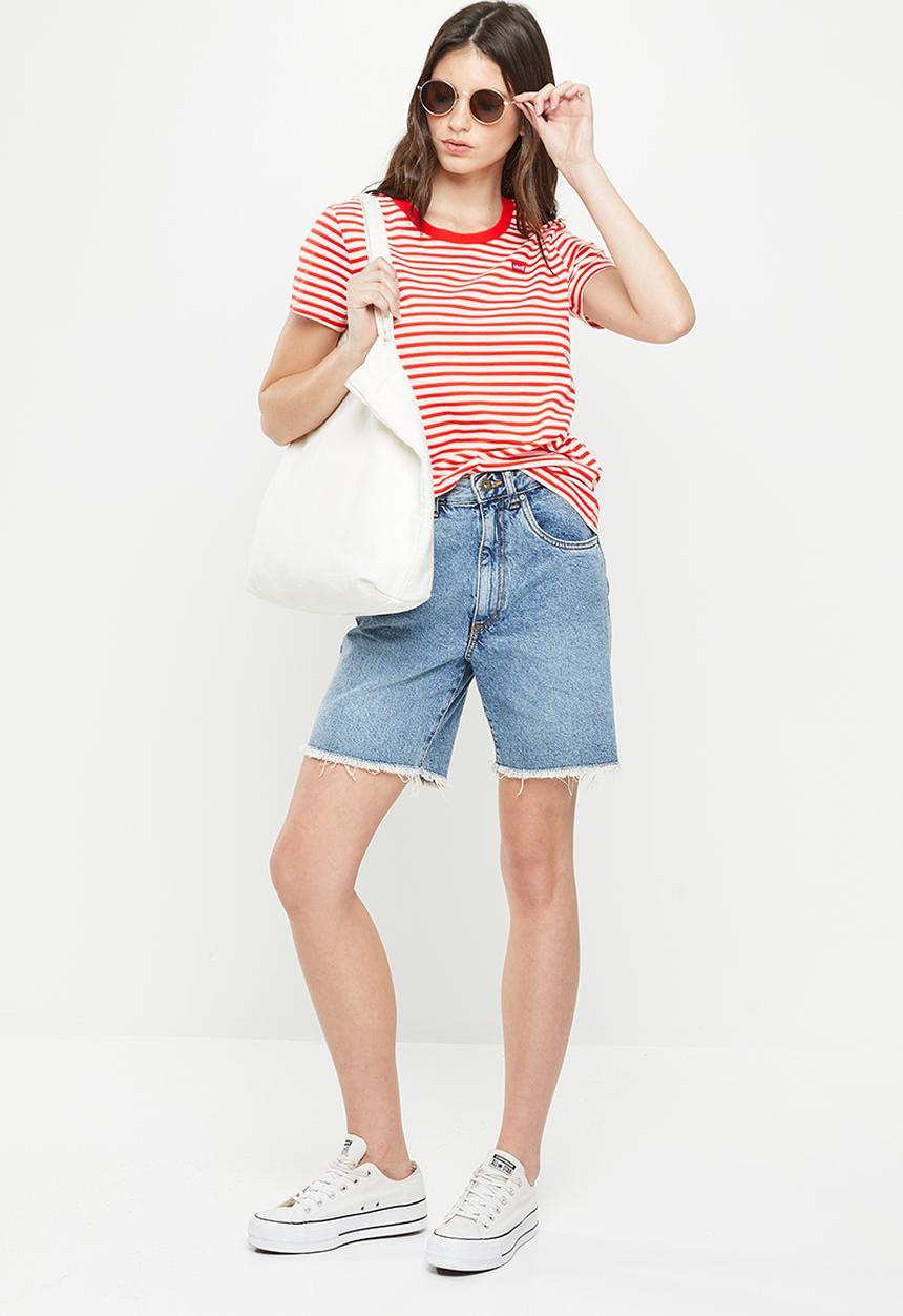Levi’s® - Perfect tee - white & orange