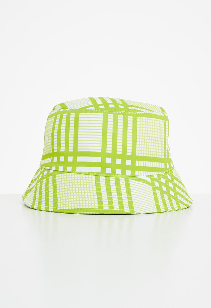 Superbalist - Gingham print bucket hat - green