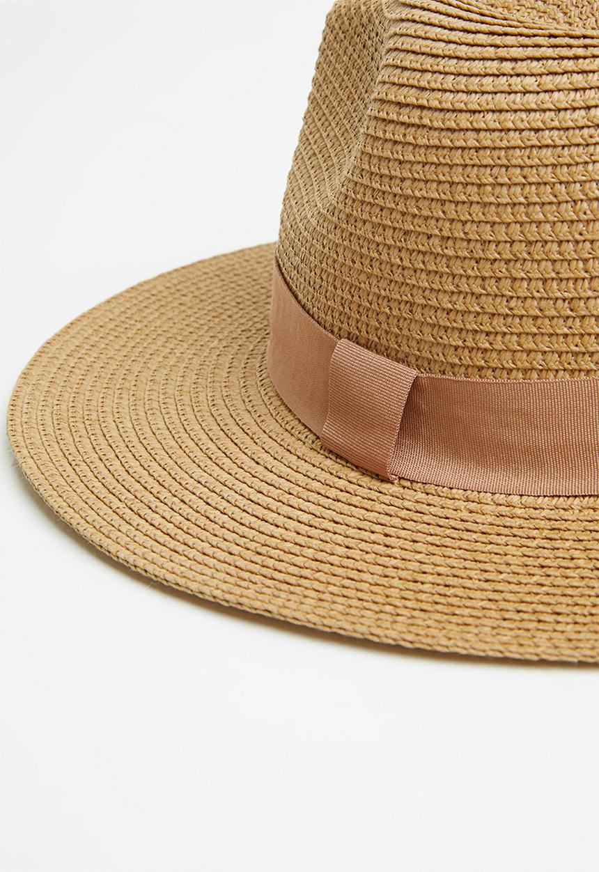 Superbalist - Stace straw fedora - natural