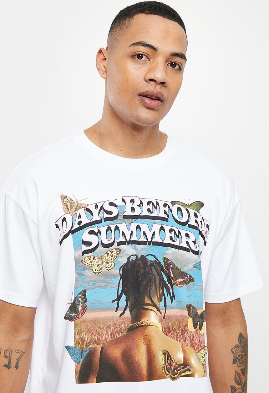 Urban Classics - Days before summer oversize tee  - white