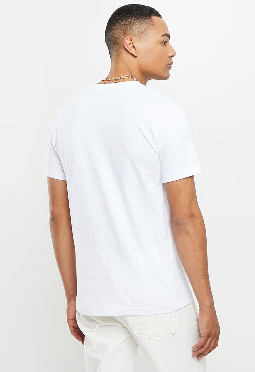 Urban Classics - Bob marley smoke tee  - white