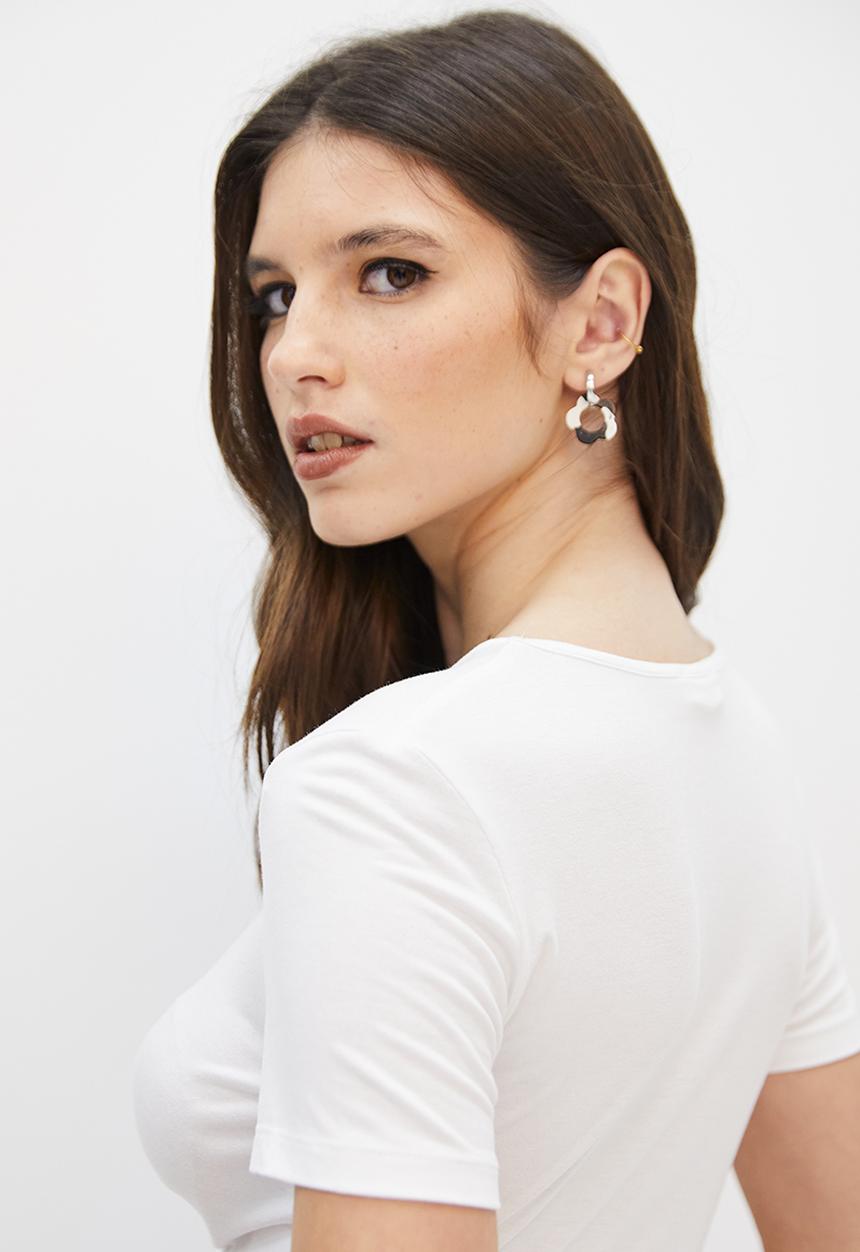 Blake - Wrap top 2 pack - black & white