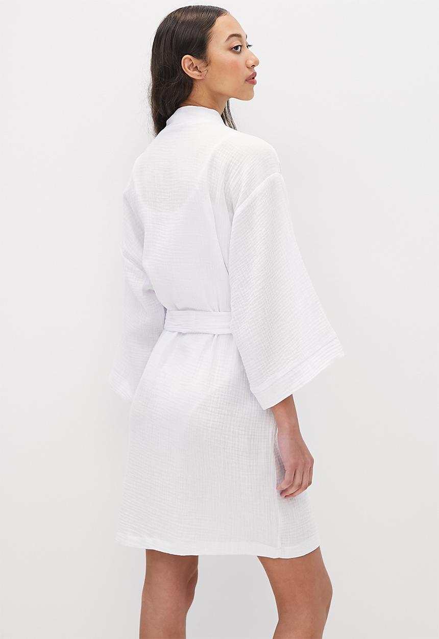 Superbalist - 100% Cotton robe - white
