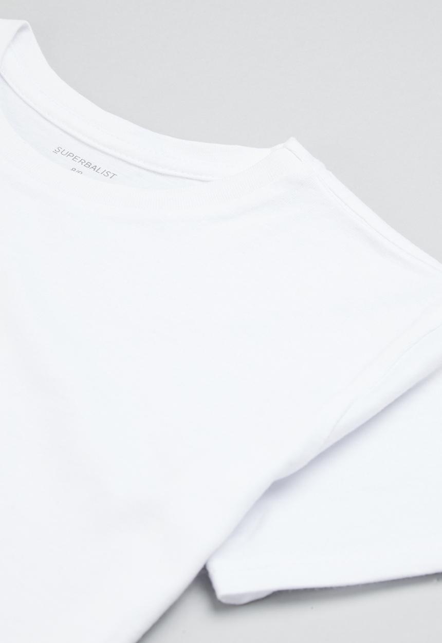 Superbalist - Girls 2 pack plain T-shirt - black & white