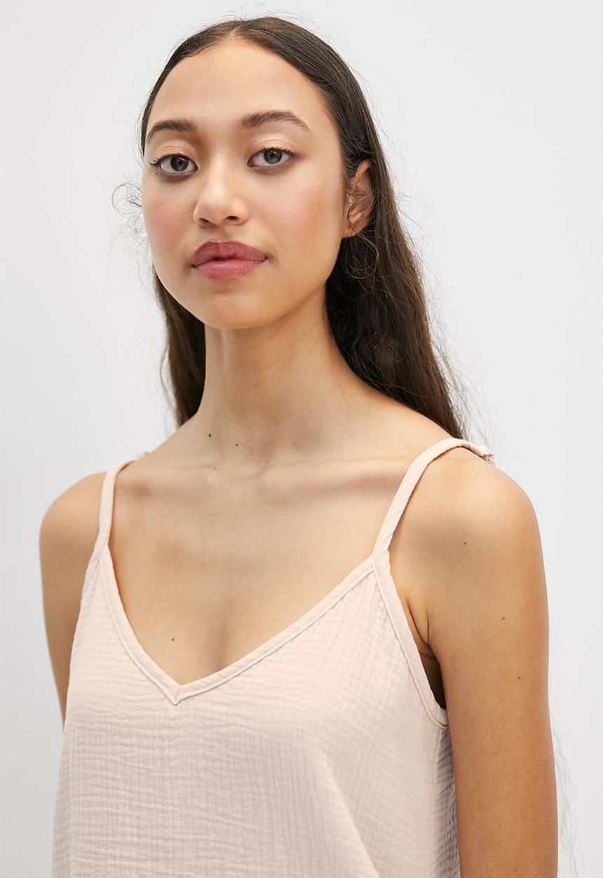Superbalist - 100% Cotton sleep cami & pants - neutral