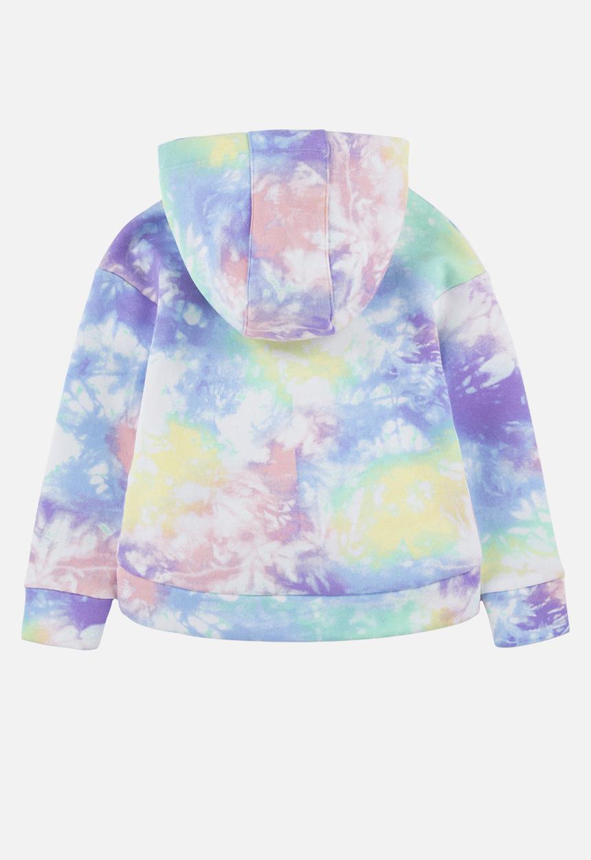 Nike - Nkg printed club fleece hoodie - violet shock