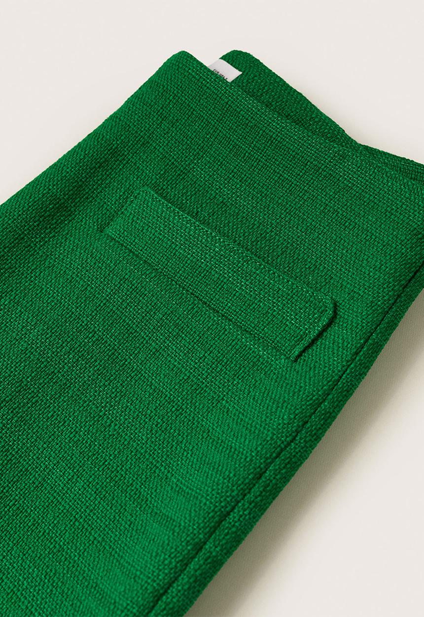 MANGO - Trousers julia - green