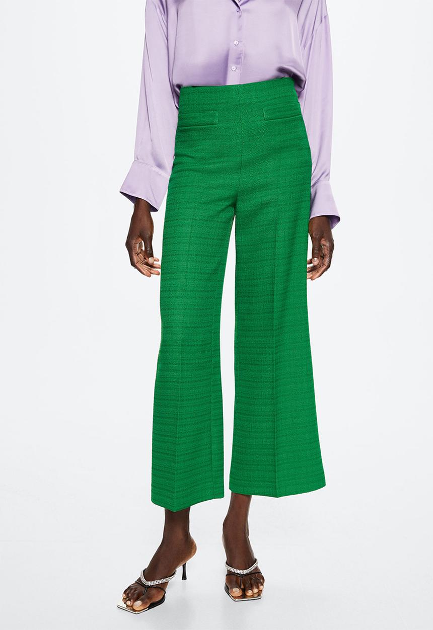 MANGO - Trousers julia - green