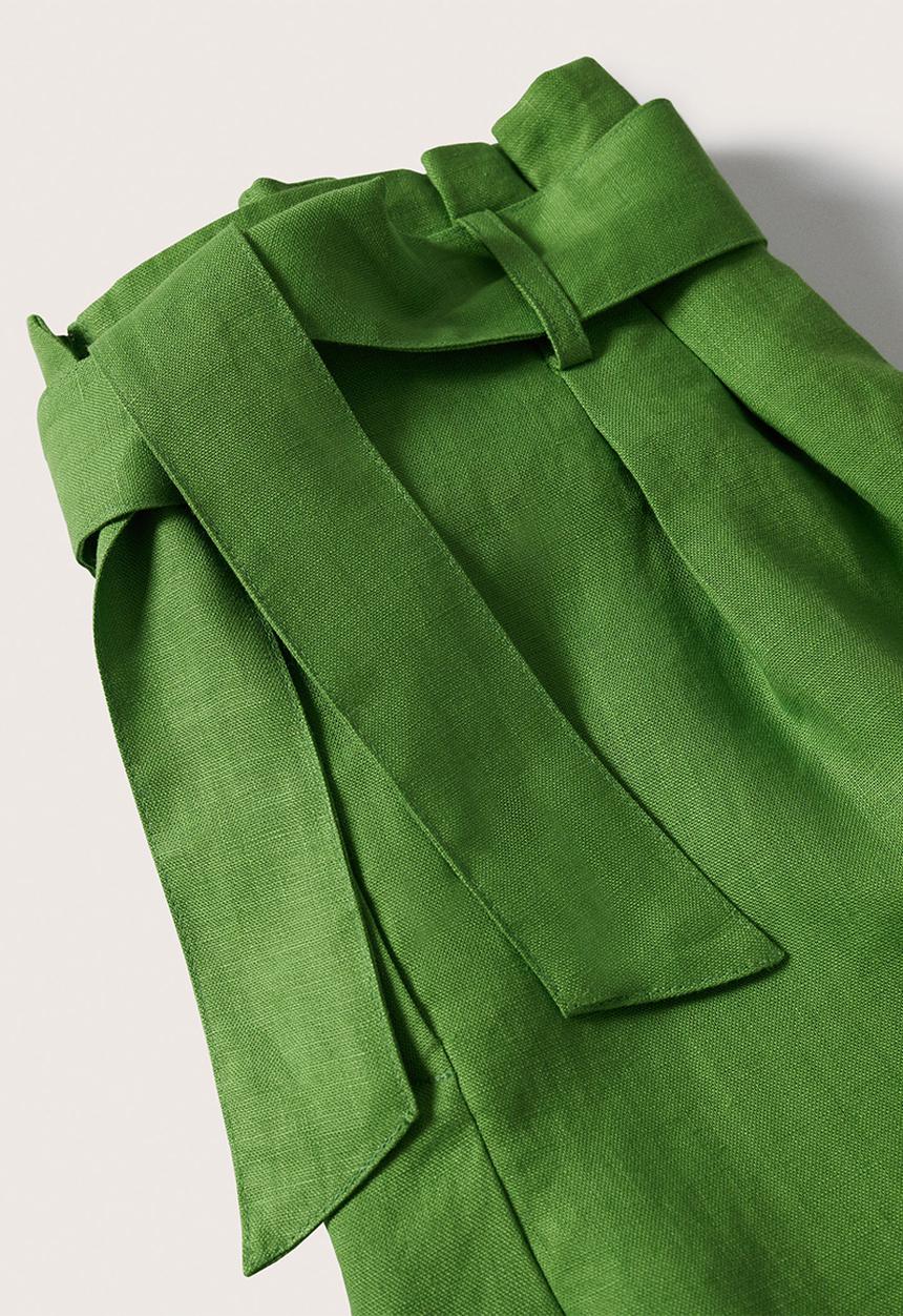 MANGO - Shorts ampa - green