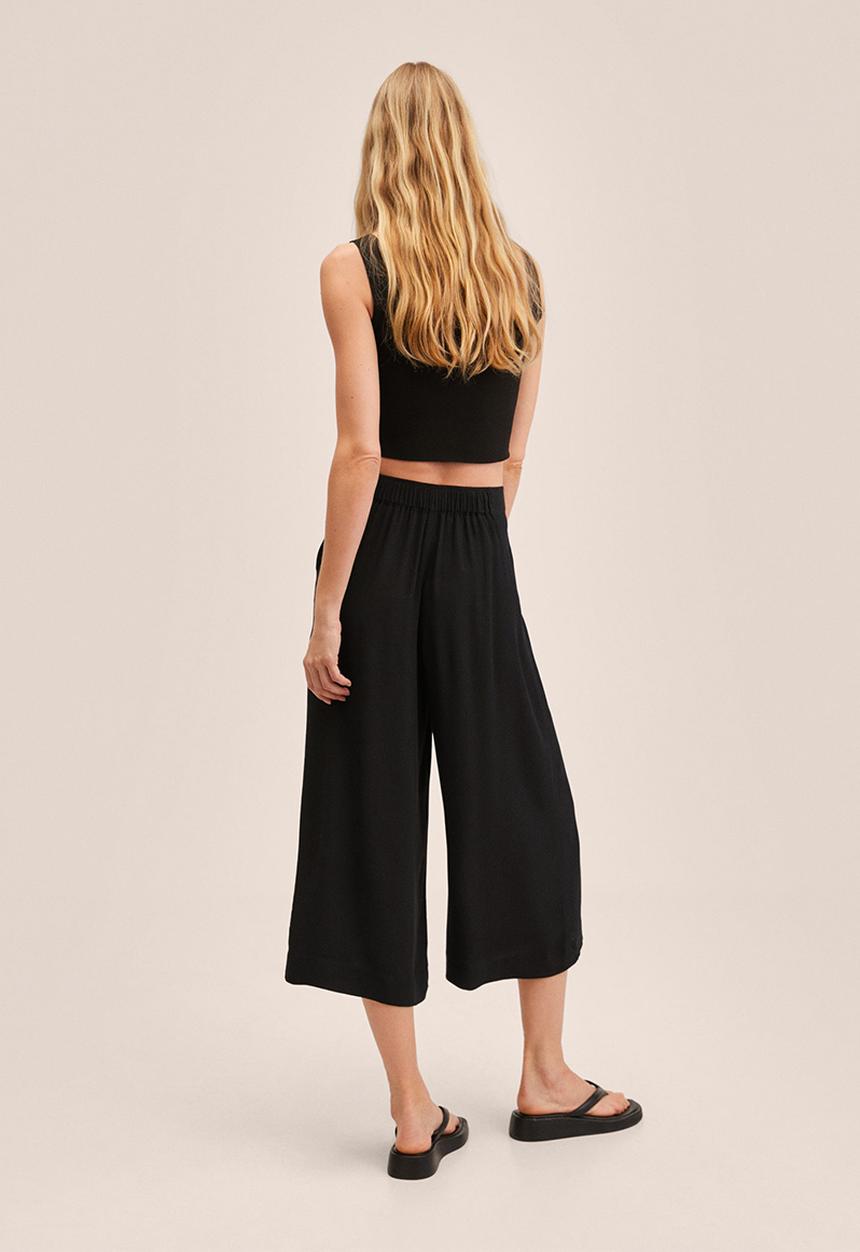 MANGO - Trousers life - black