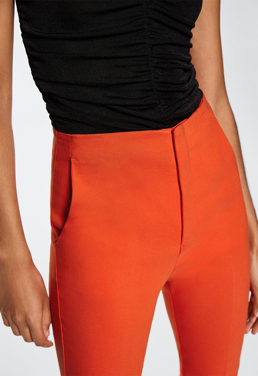 MANGO - Trousers dora - orange
