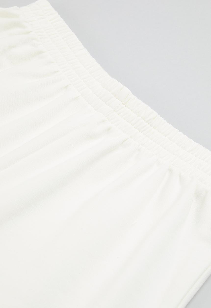 Superbalist - Colour block sweat top & short set - milk