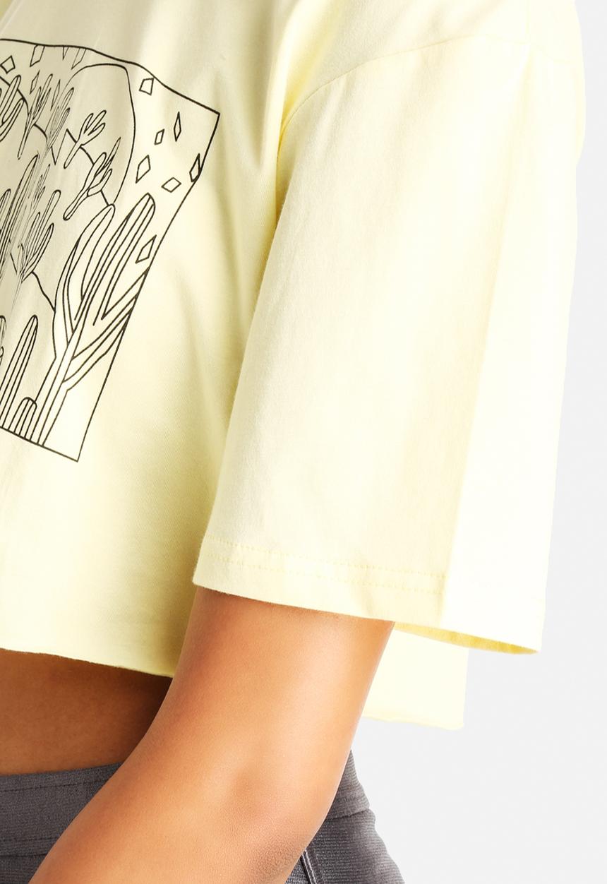 The Lot - Desert Sun Crop Tee