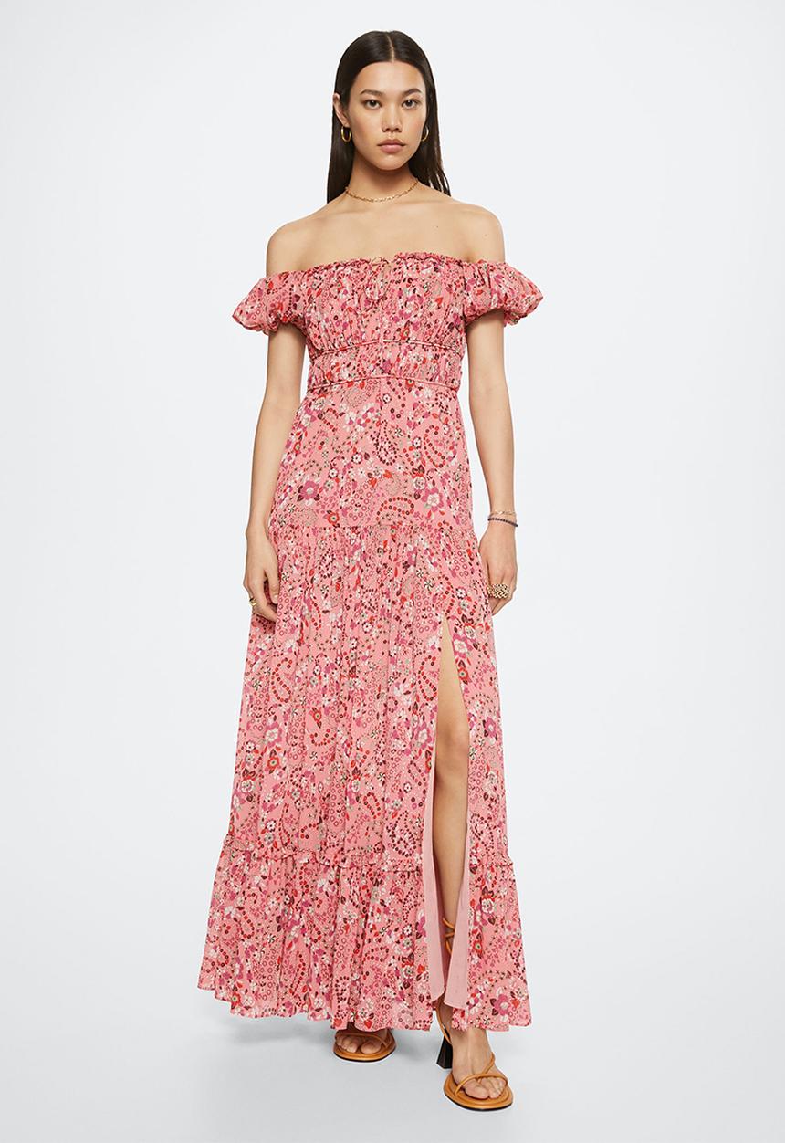 MANGO - Dress rose - pink