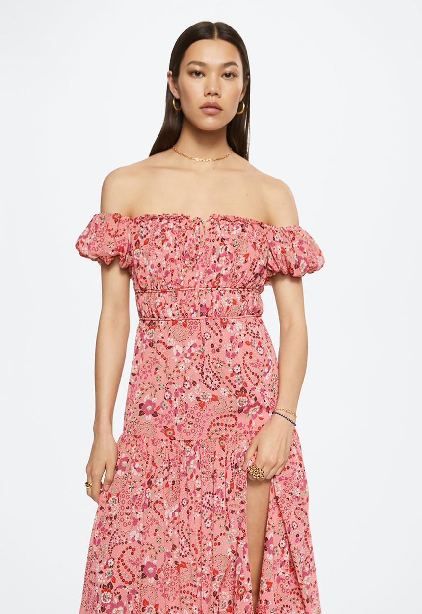 MANGO - Dress rose - pink