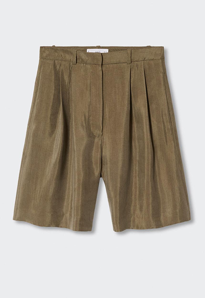 MANGO - Bermuda shorts dalia - khaki