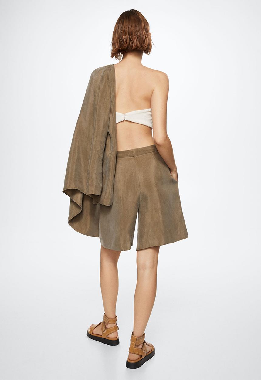 MANGO - Bermuda shorts dalia - khaki