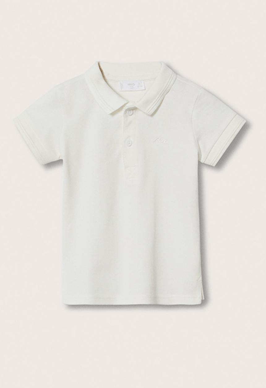 MANGO - Polo shirt javi - off white 