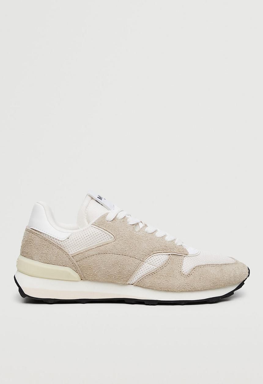 MANGO - Sport shoes maraton - light beige