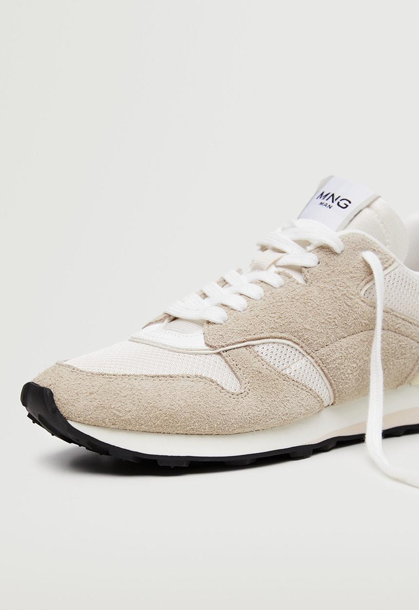 MANGO - Sport shoes maraton - light beige